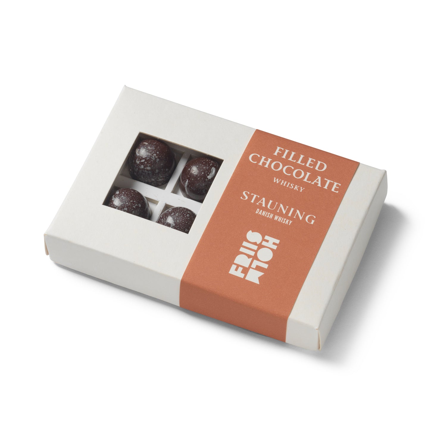 Filled Chocolate Stauning Whisky, 8 pcs.