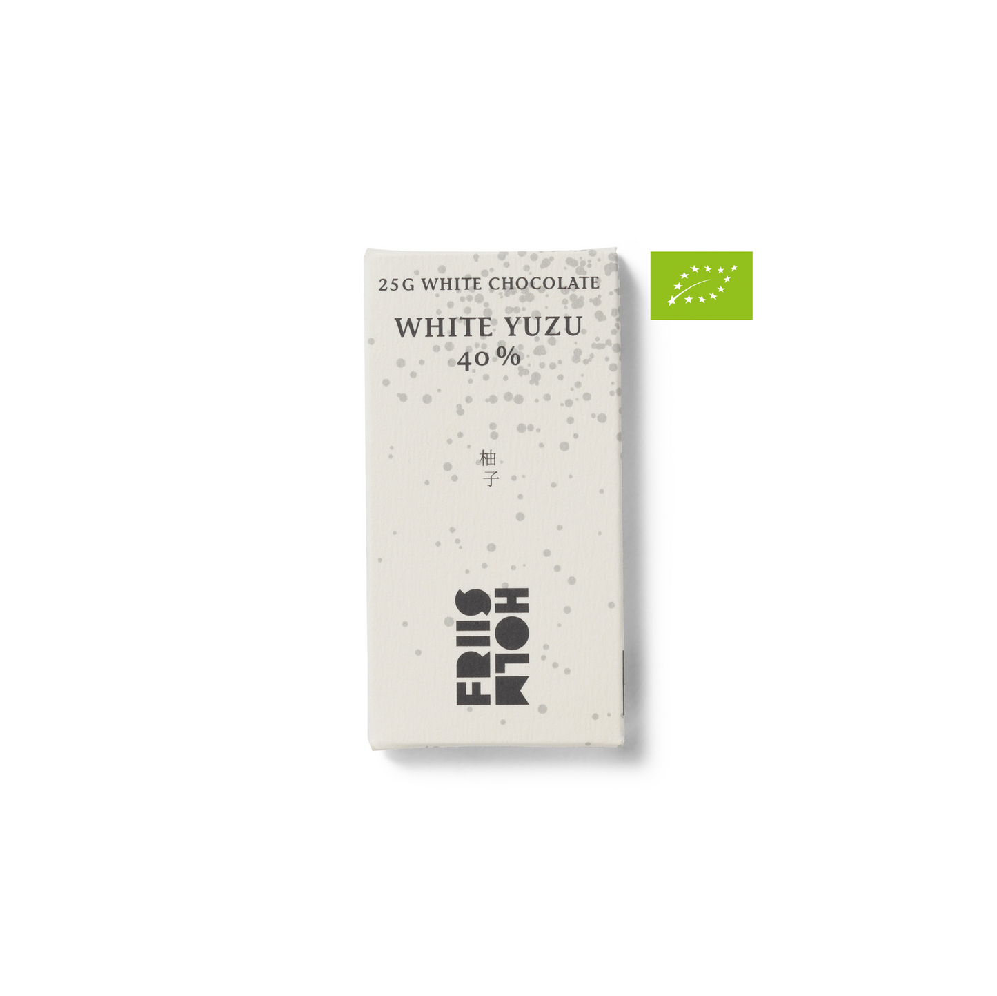 White Yuzu 40 %, 25 g. Øko. DK-ØKO-100. IKKE-EU-JORDBRUG