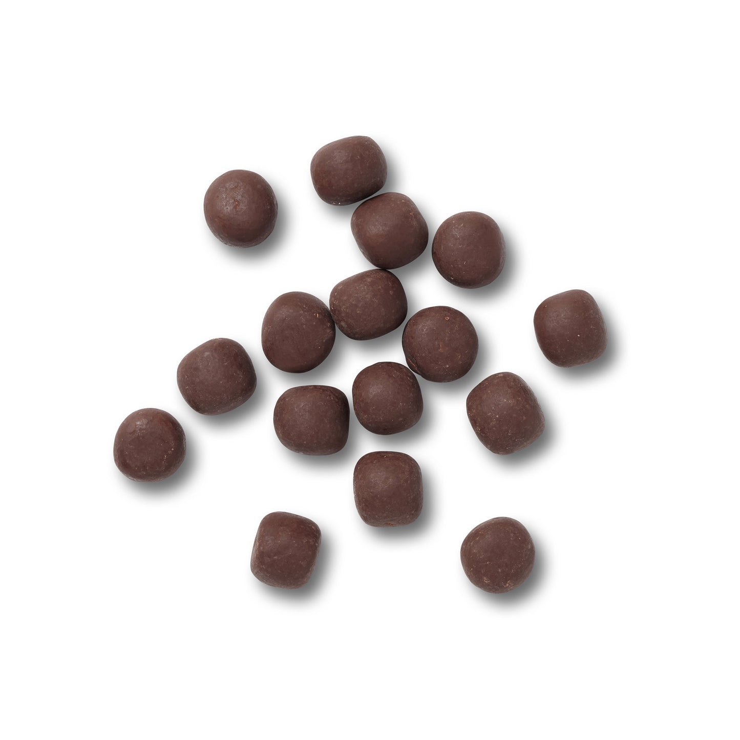 Premium dragée featuring salty liquorice enrobed in Friis-Holm's gold-winning dark milk chocolate, with a smooth and rich flavor.