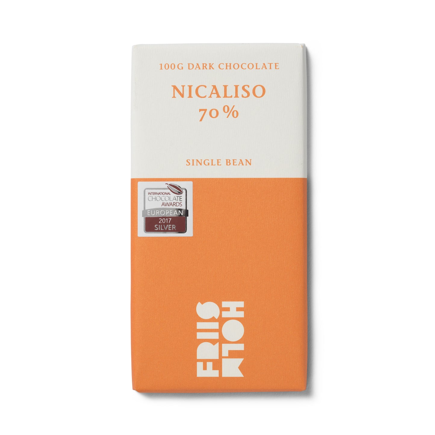 Nicaliso 70 %, 100 g.