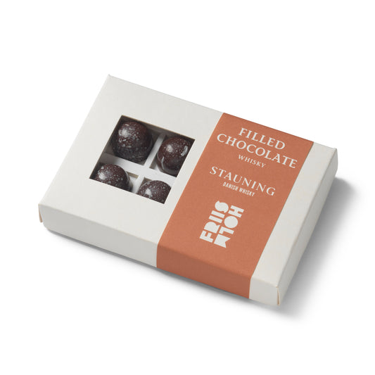 Filled Chocolate Stauning Whisky, 8 pcs.