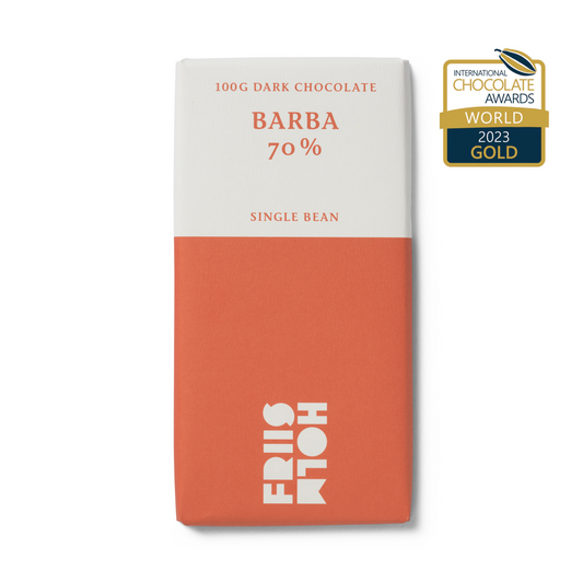 Barba 70 %, 100 g.