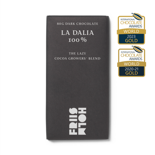 La Dalia 100 % The Lazy Cocoa Growers Blend, 80 g.